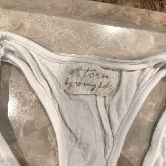 TORN BY RONNY KOBO Bald Eagle Tank Top S/M - Picture 3 of 3